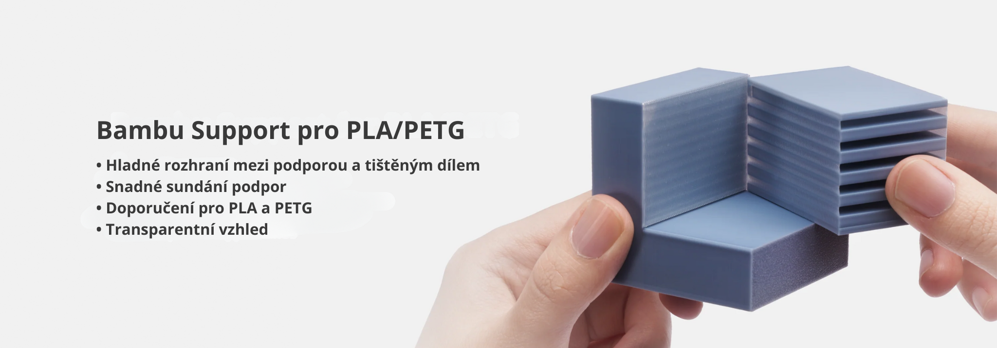 Bambu Lab Suport pro PLA nebo PETG Banner