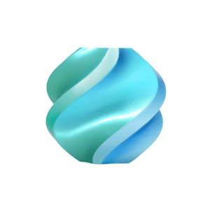 PLA Silk Dual Color Bambu Lab Filament Blue Hawaii (modrá-zelená)